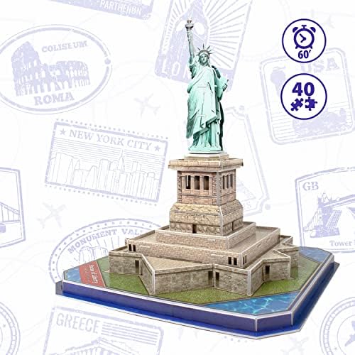 Vue 2 de Puzzle Statue De