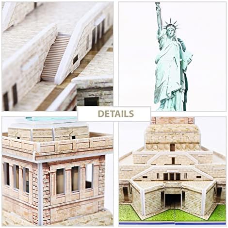 Vue 4 de Puzzle Statue De
