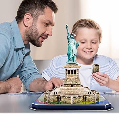 Vue 5 de Puzzle Statue De