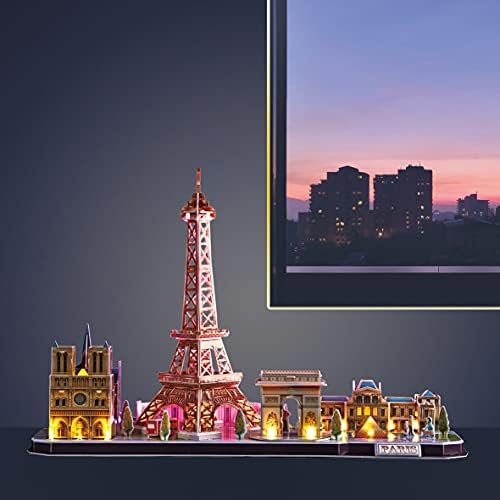 Vue 6 de Puzzle Paris Led