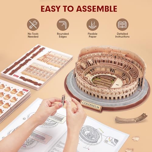 Vue 4 de Cubicfun Puzzle Italie