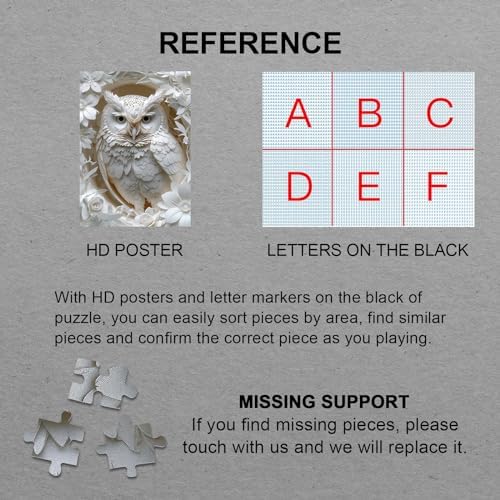 Vue 7 de Owl Puzzles Paper