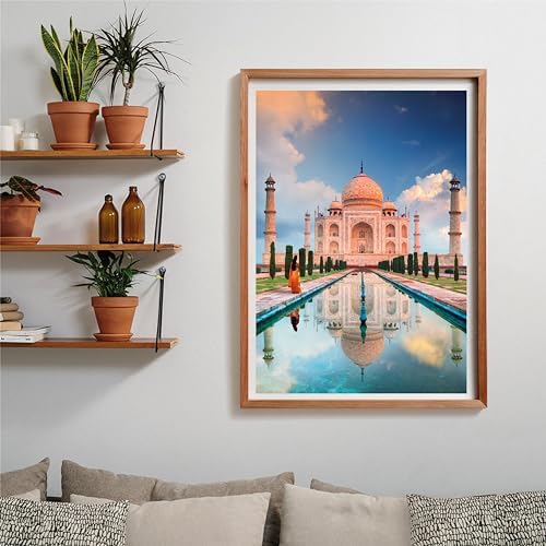 Vue 6 de Clementoni Puzzle Taj Mahal