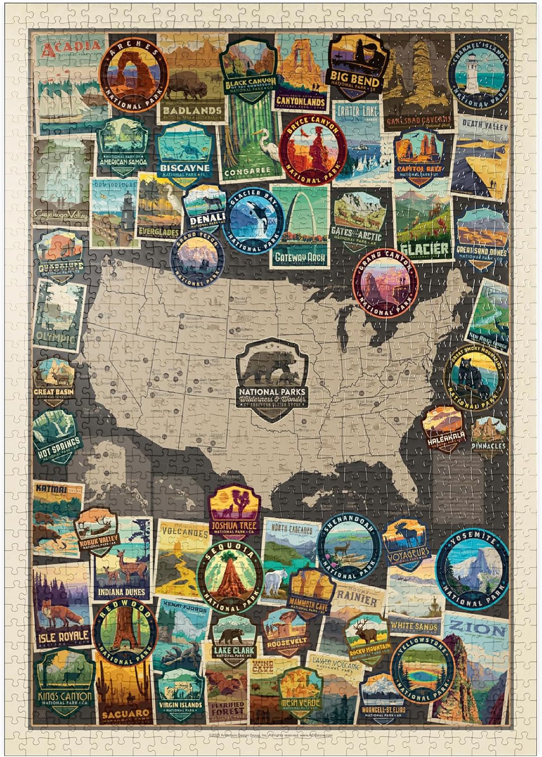 Mypuzzle American National Parks
