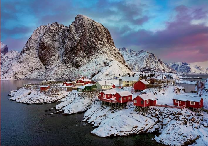 Vue 2 de Puzzle Les Lofoten Norvge