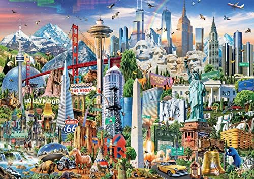 Vue 2 de Educa Puzzle Adulte Pieces