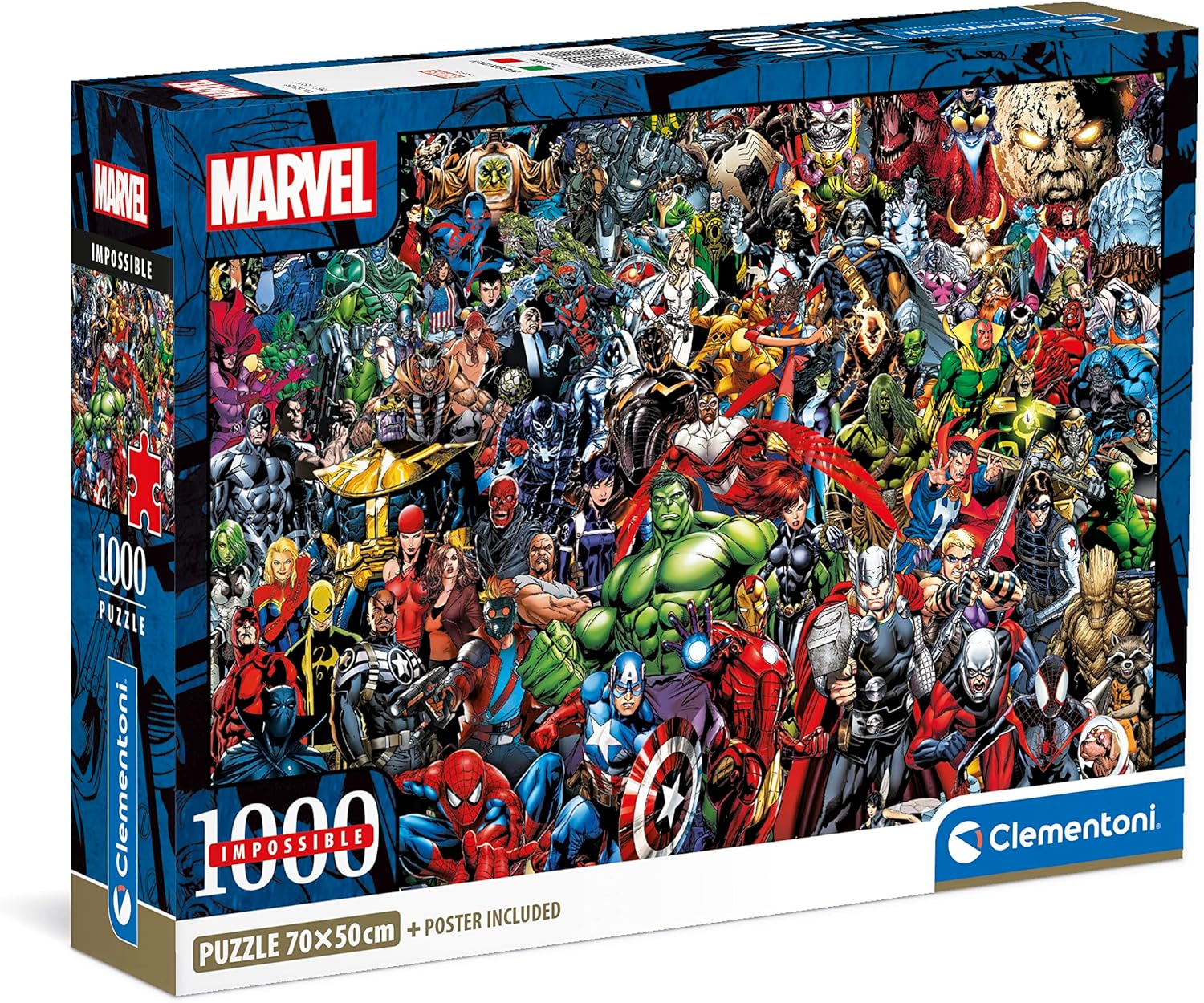 Clementoni Puzzle Marvel Pieces