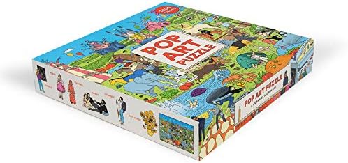 Vue 2 de Pop Art Puzzleanglais