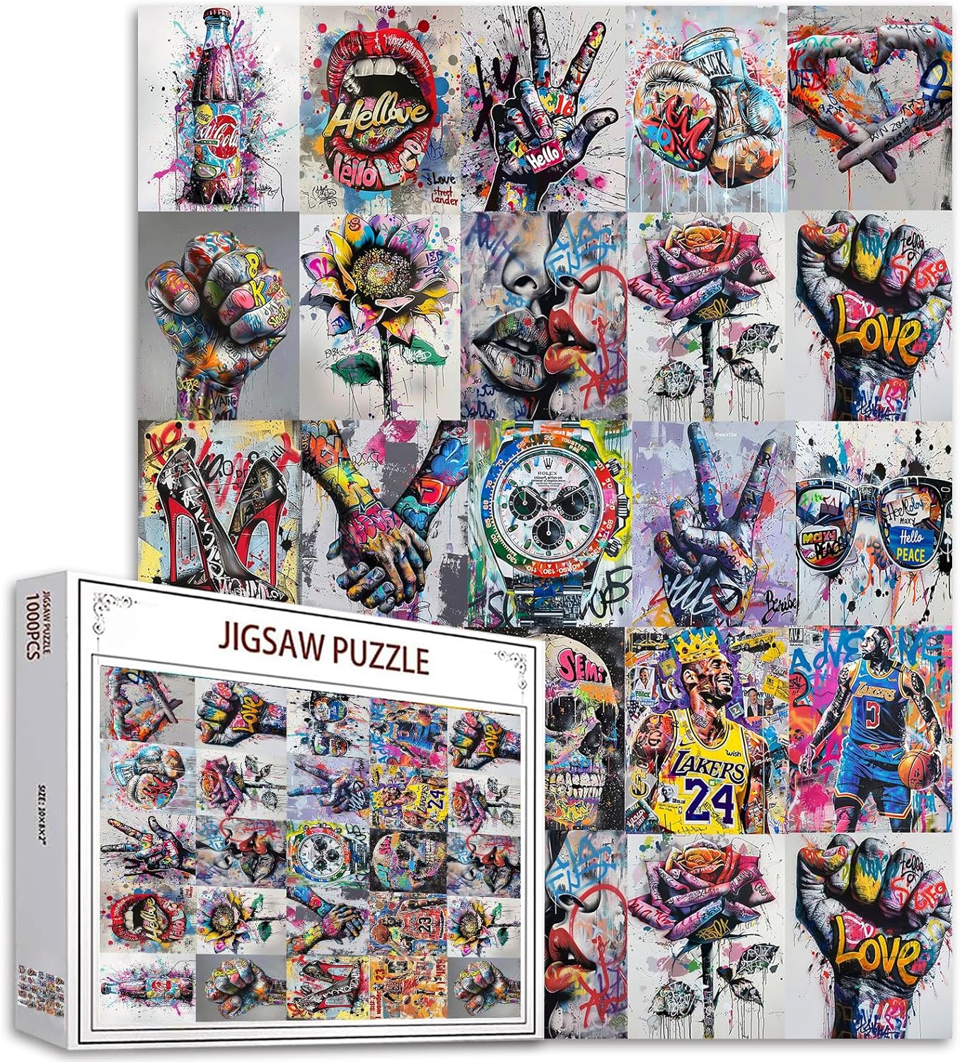 Puzzle Banksy De Pieces