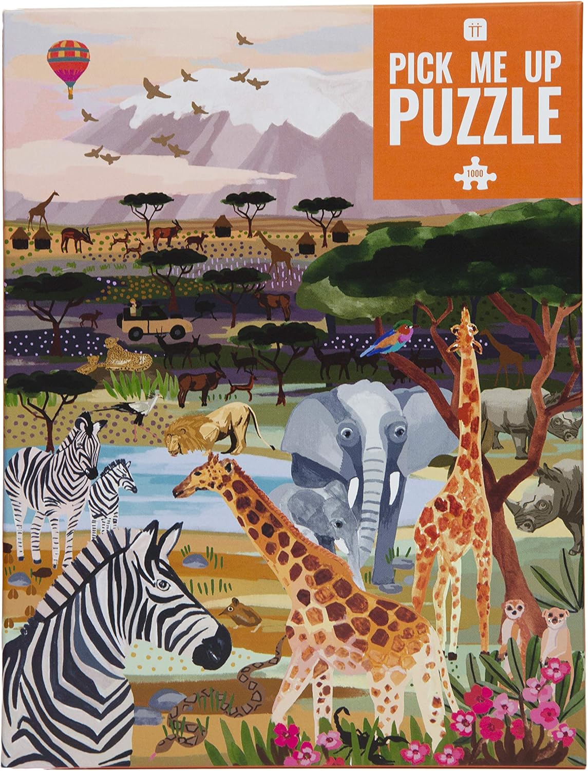 Puzzle Pieces Animaux Safari