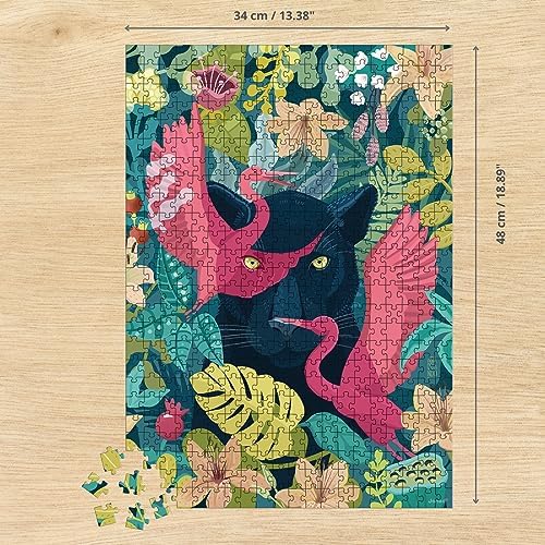 Vue 3 de Janod Puzzle Pieces Panthere