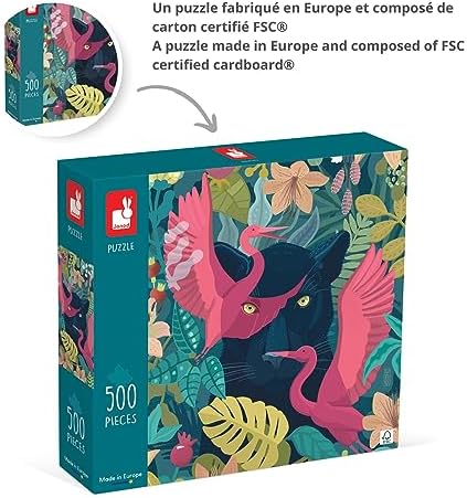 Vue 4 de Janod Puzzle Pieces Panthere