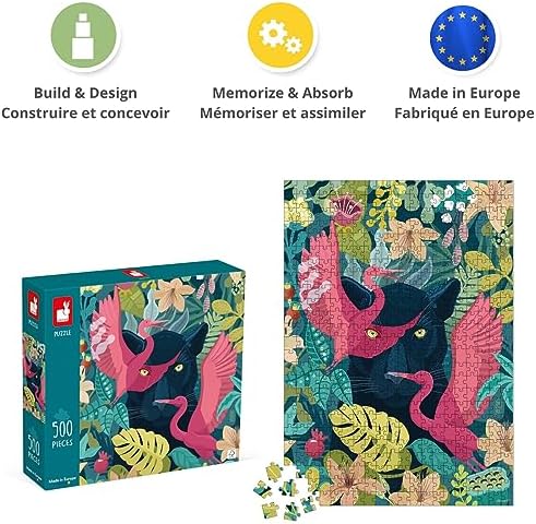 Vue 5 de Janod Puzzle Pieces Panthere