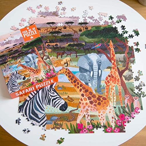 Vue 6 de Puzzle Pieces Animaux Safari