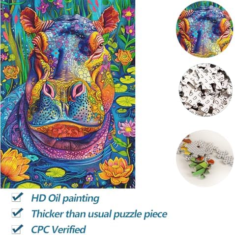 Vue 4 de Bgraamiens Puzzlehippo In Water