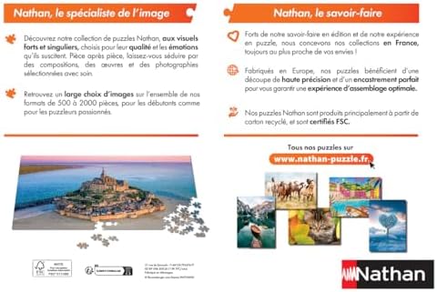 Vue 2 de Nathan Puzzle Adulte Puzzle
