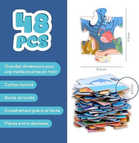 Vue 3 de Bonnyco Puzzle Enfant Geant