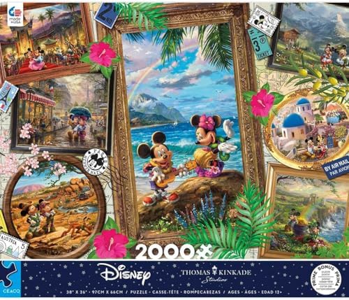 Vue 3 de Ceaco Thomas Kinkade Disney