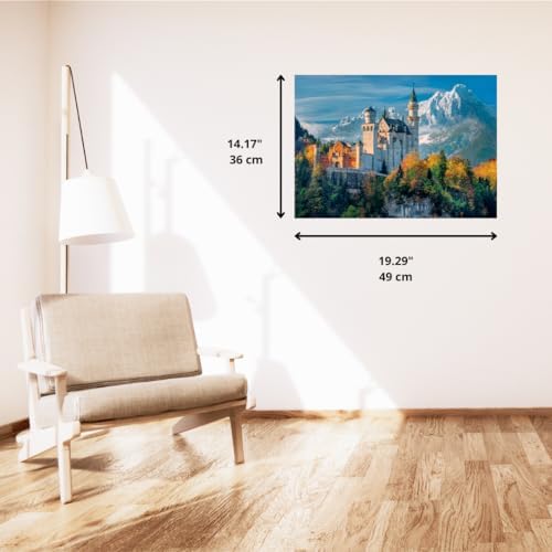 Vue 3 de Clementoni Chateau Neuschwanstein Puzzle