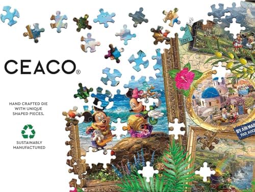 Vue 5 de Ceaco Thomas Kinkade Disney