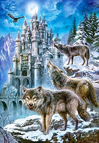 Vue 2 de Castorland Puzzle Loups