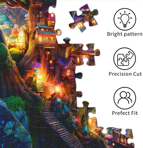 Vue 4 de Huadada Puzzles Pour Adultes