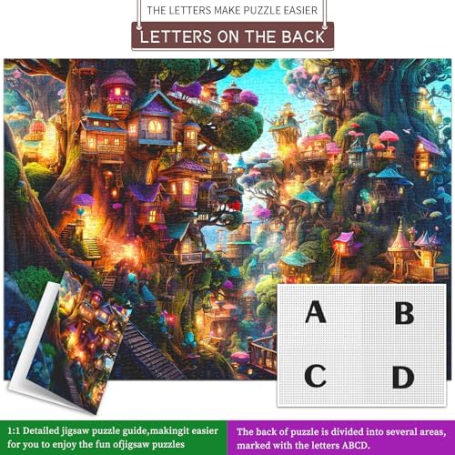 Vue 6 de Huadada Puzzles Pour Adultes