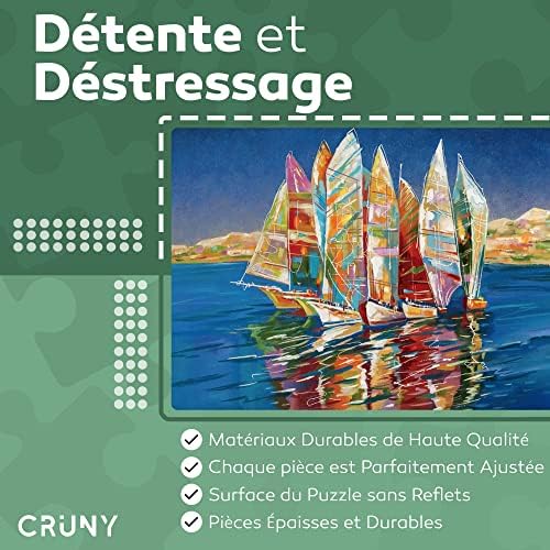 Vue 2 de Cruny Puzzle Pieces Adultes