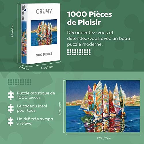 Vue 3 de Cruny Puzzle Pieces Adultes
