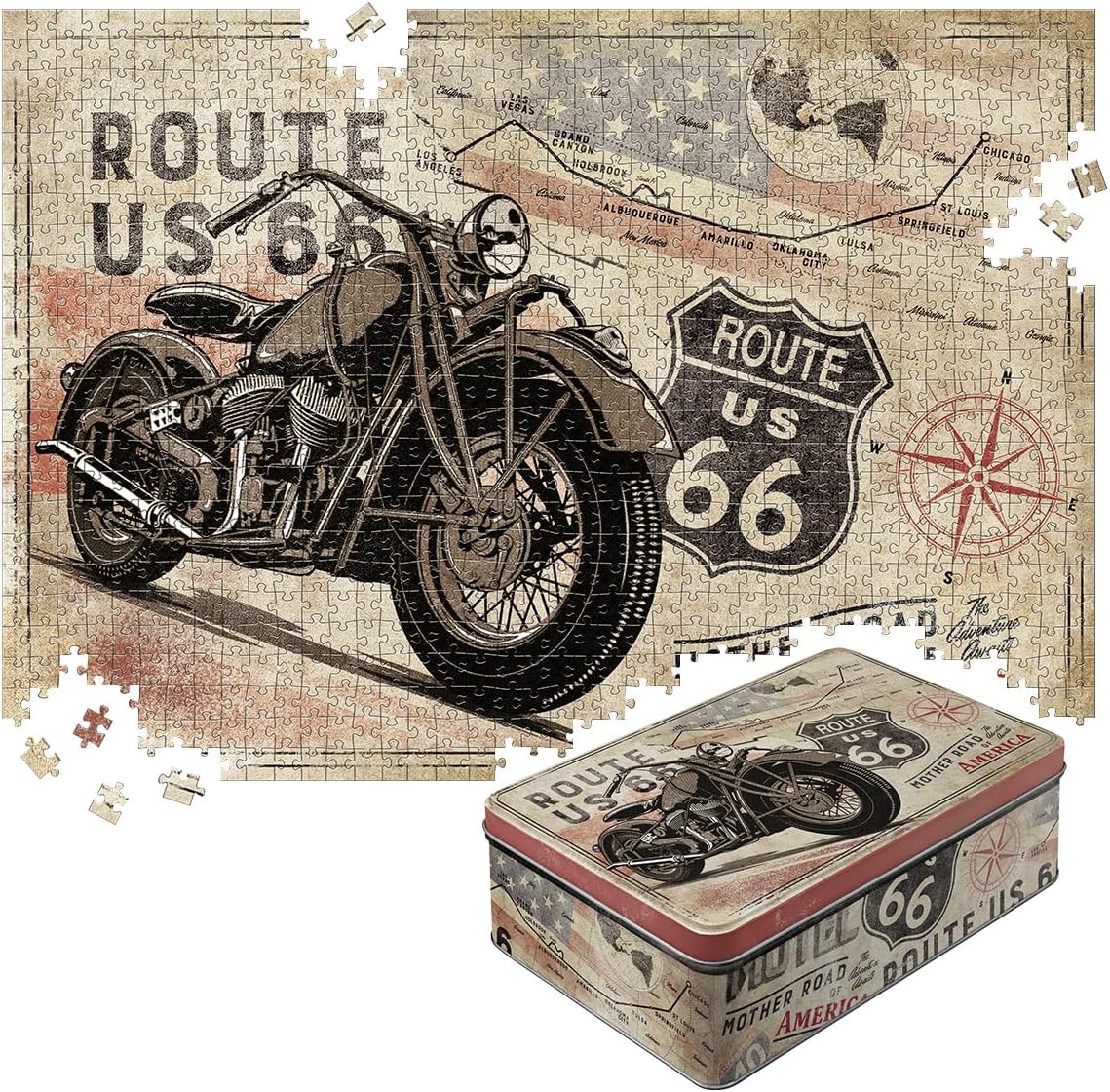 Nostalgicart Puzzle Retro Pieces