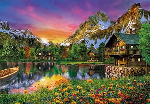 Vue 2 de Clementoni Puzzle Pieces Lac