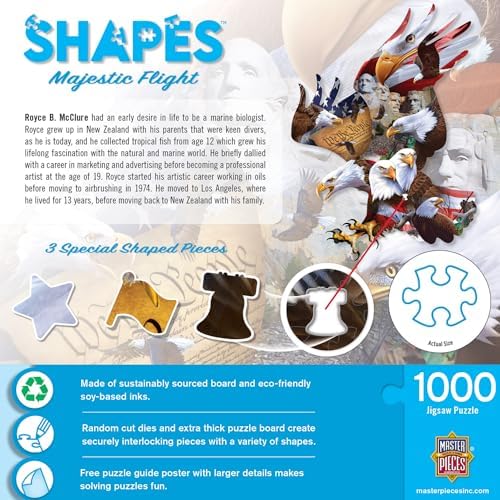 Vue 5 de Masterpieces Puzzle De Pieces