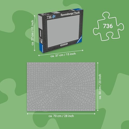 Vue 3 de Ravensburger Puzzle Adulte Pieces