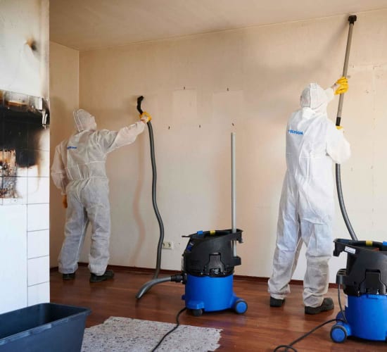 Oikealla menetelmällä suoritettu hajunpoistokäsittely poistaa savun hajun.