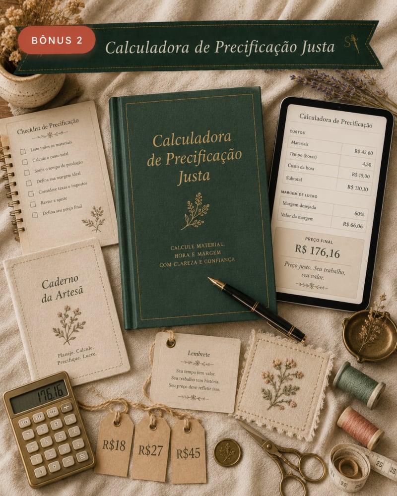 Bônus 2 · Calculadora de Precificação Justa
