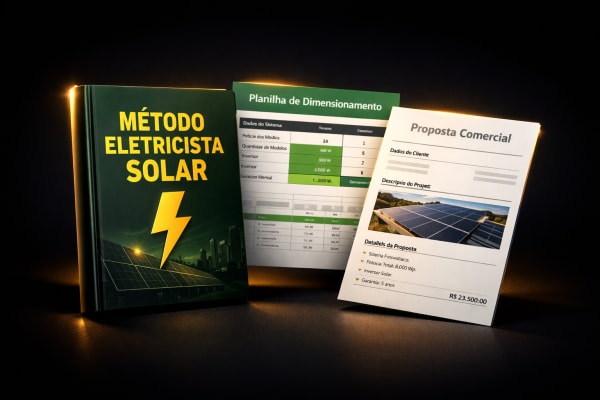 Método Eletricista Solar — Kit Completo