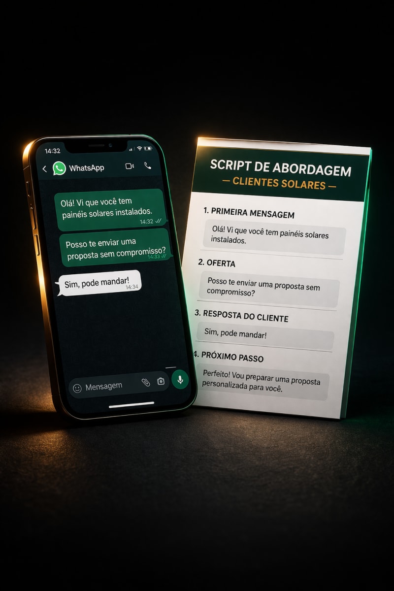 Bônus 1 — Script de Abordagem para Clientes Solares