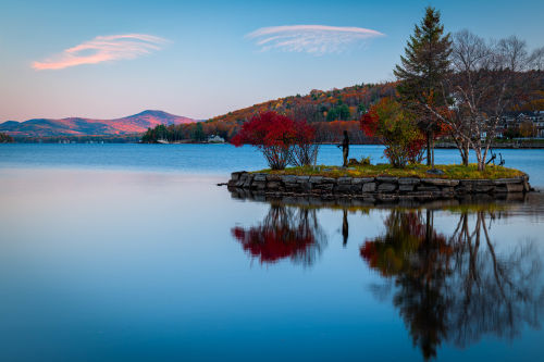 Serenity Over Squam – Autumn’s Last Light