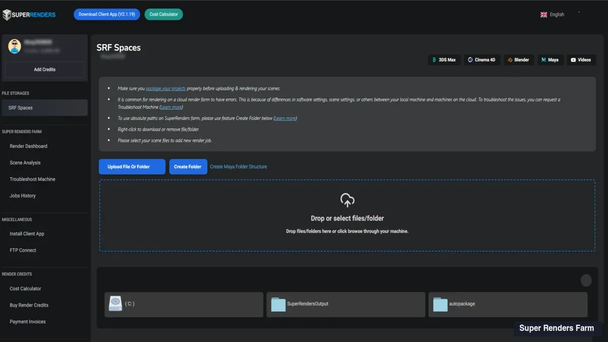 Hộp thoại chọn upload trong dashboard