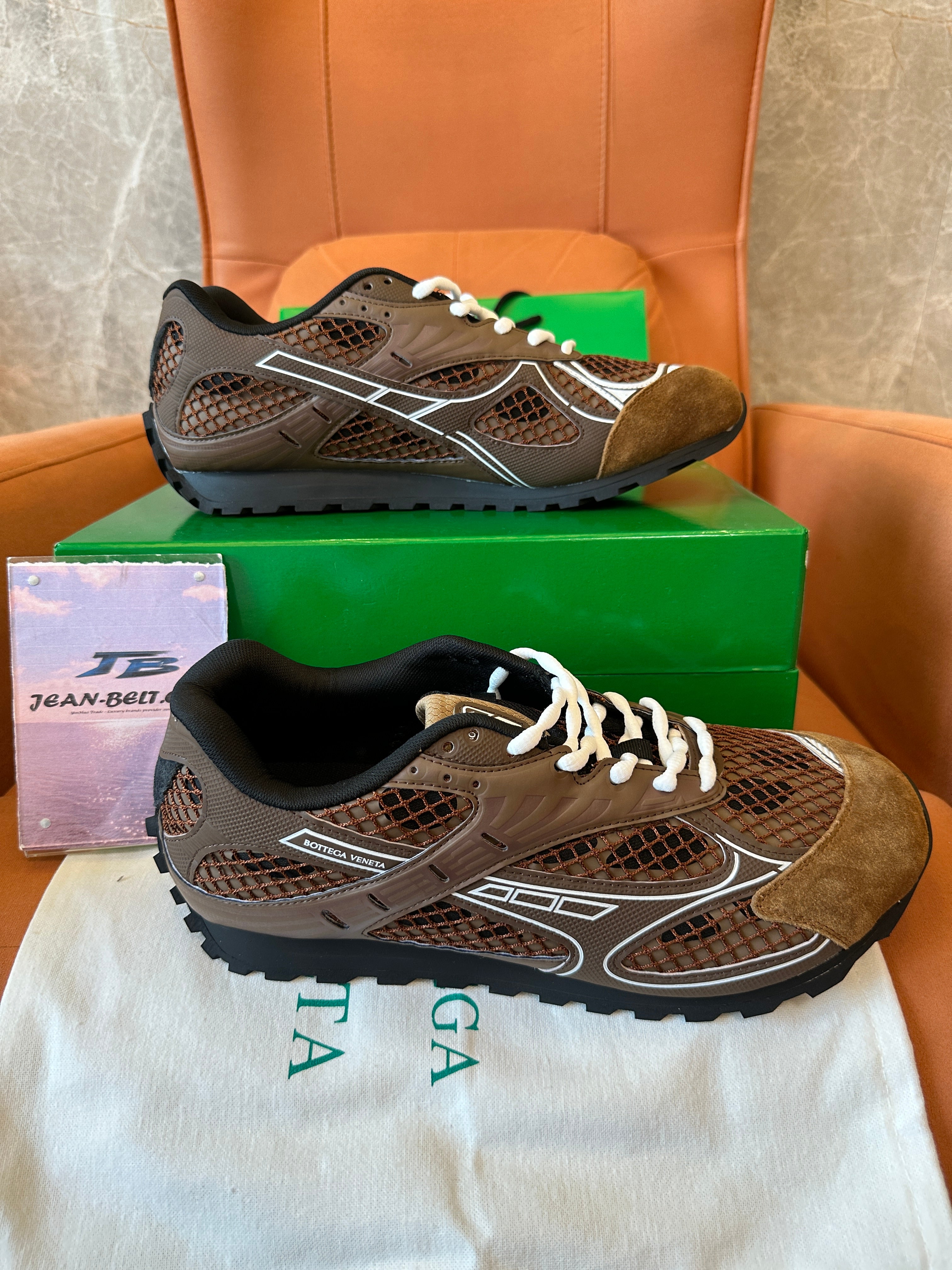 Bottega Veneta Orbit Sneakers Brown - view 2