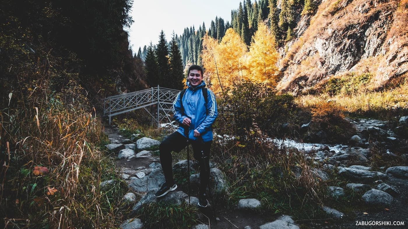 Almaty Mountains Hiking Tour: Ile-Alatau Routes landscape in Kazakhstan