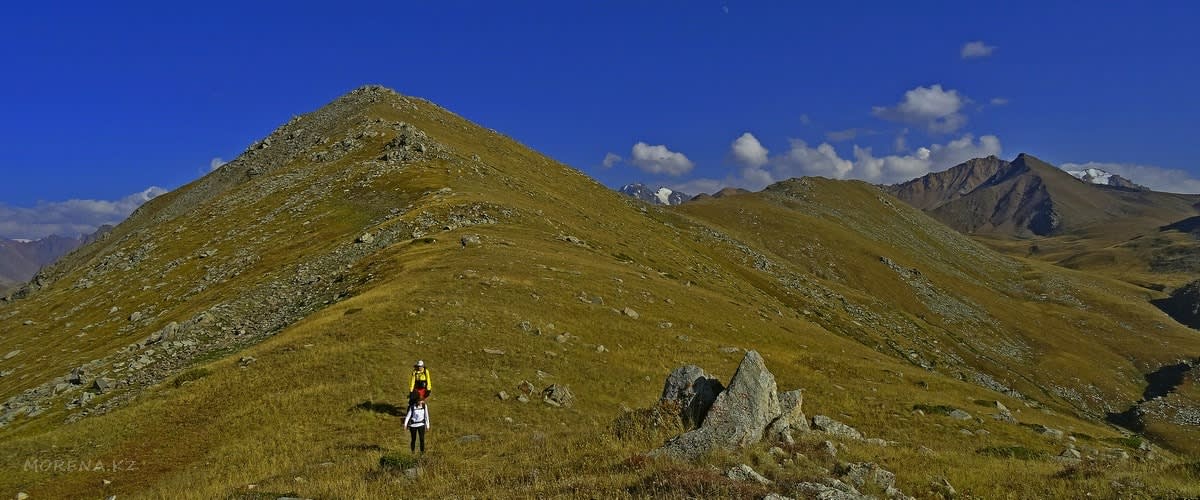 Kumbel Peak (≈3200 m) at Almaty Mountains — closer than they seem, Kazakhstan