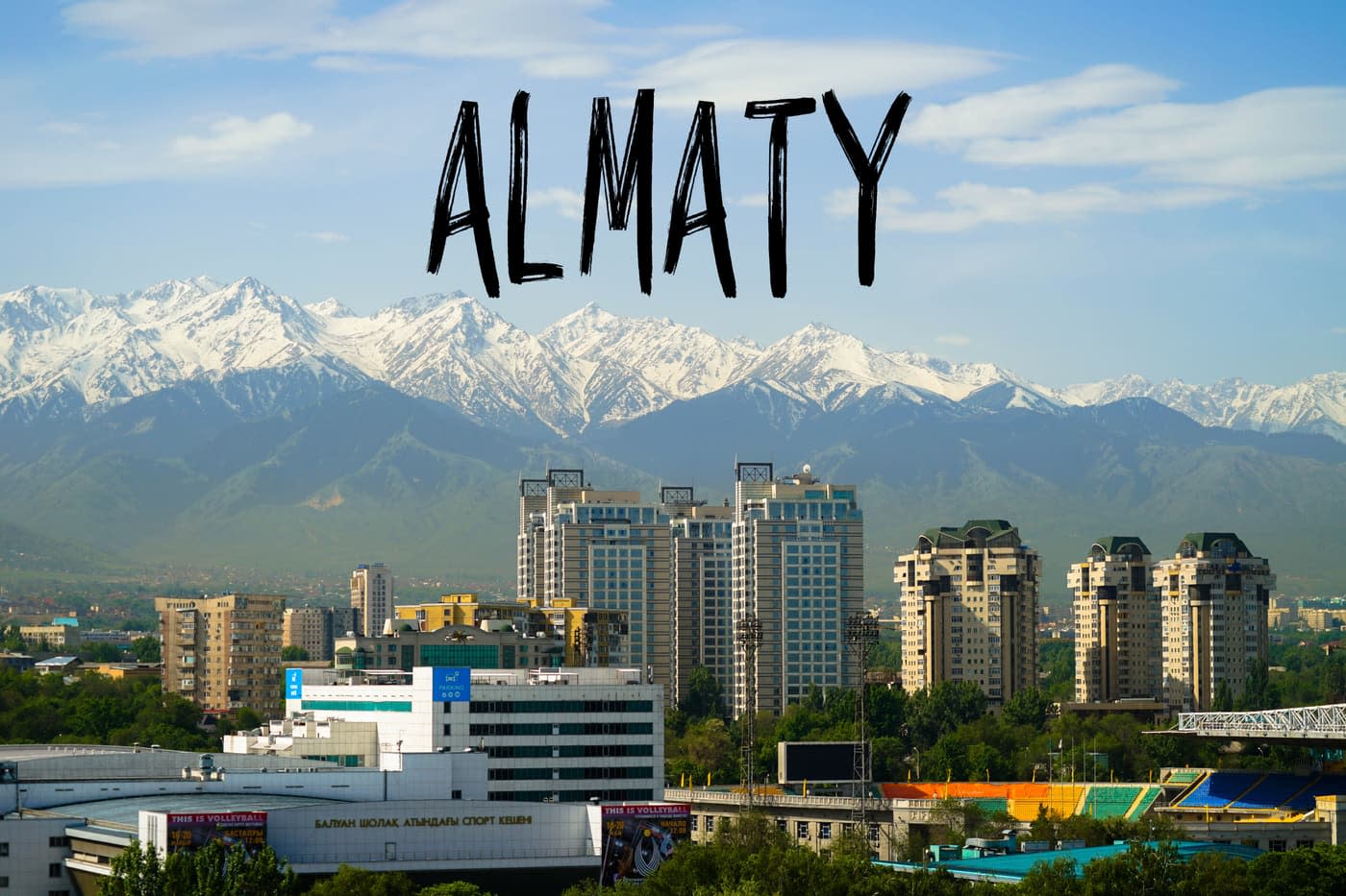 Almaty Walking Tour: 9 Top Sights in a Small Group route with scenic nature in Kazakhstan