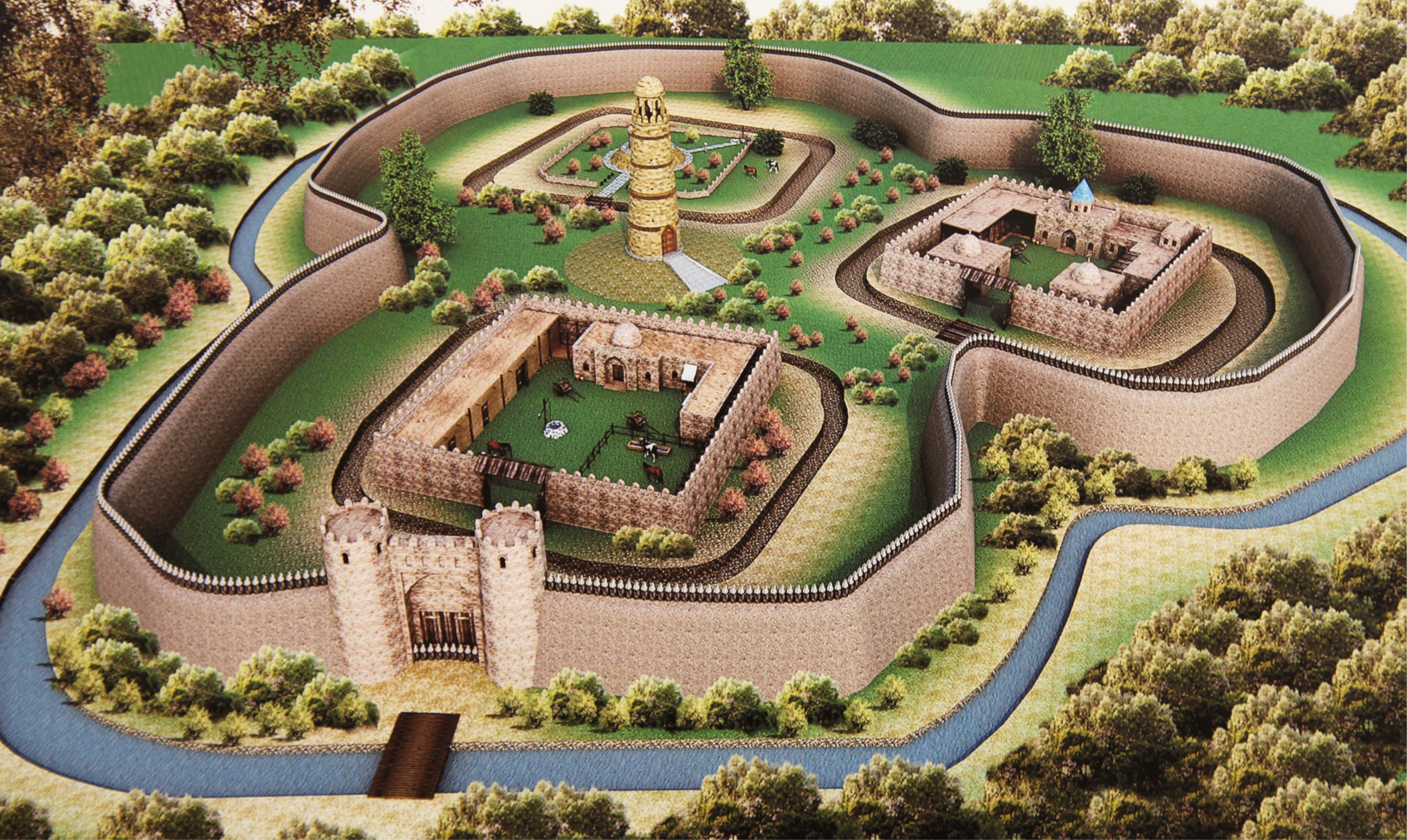 Средневековое городище Бозок