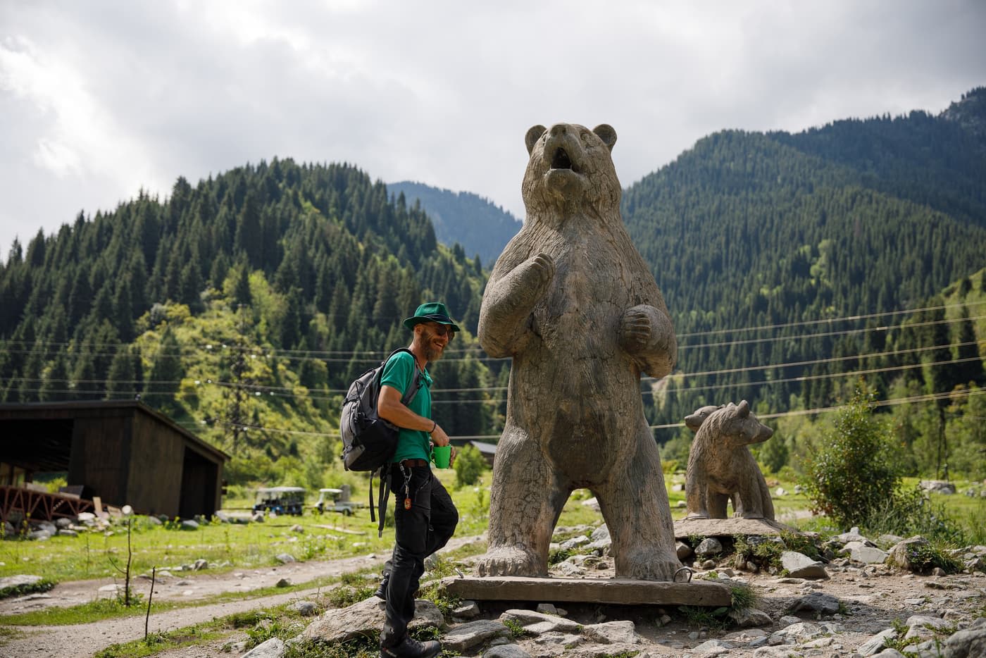 Горячие источники Алмарасан nature and attractions in Kazakhstan