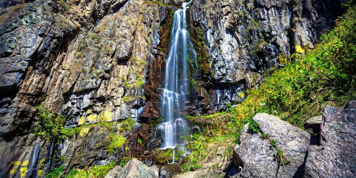 Almaty Mountains Hiking Tour: Ile-Alatau Routes route with scenic nature in Kazakhstan