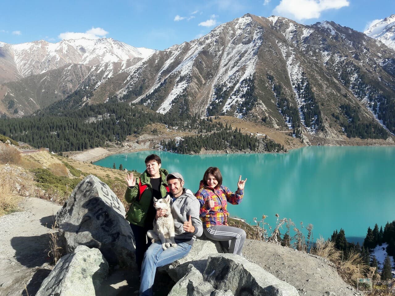 Большое Алматинское озеро (БАО): бирюзовая жемчужина Тянь-Шаня travel scenery in Kazakhstan