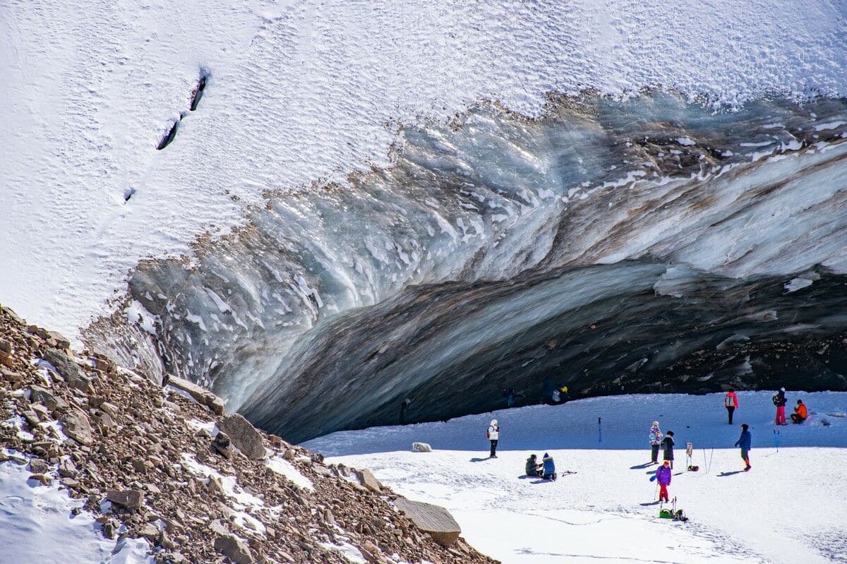 Ледник Богдановича nature and attractions in Kazakhstan
