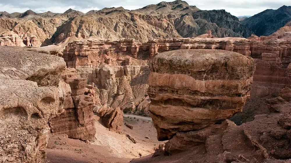 Город Кочевников landscape in Kazakhstan