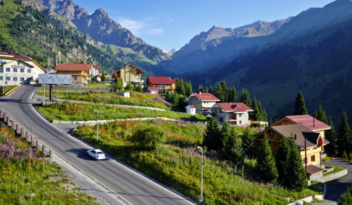 Горнолыжный курорт Шымбулак (Чимбулак) nature and attractions in Kazakhstan